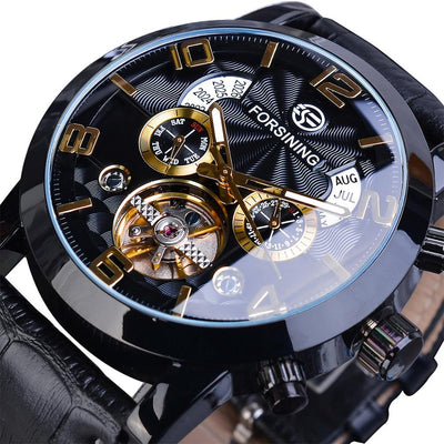 Luxus automata mechanikus karóra tourbillonnal